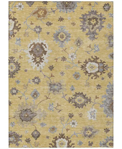 Addison Chantille Acn753 10'x14' Area Rug In Gold