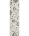 Addison Chantille Acn753 2'3"x7'6" Runner Area Rug In Ivory