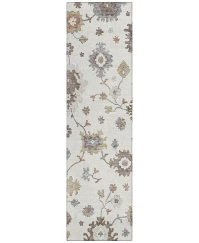 Addison Chantille Acn753 2'3"x7'6" Runner Area Rug In Ivory