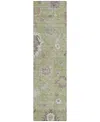 Addison Chantille Acn753 2'3"x7'6" Runner Area Rug In Sage
