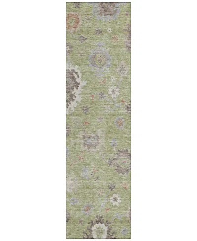 Addison Chantille Acn753 2'3"x7'6" Runner Area Rug In Sage