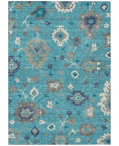 Addison Chantille Acn753 2'6"x3'10" Area Rug In Teal