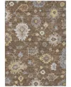 Addison Chantille Machine Washable Acn753 3'x5' Area Rug In Chocolate