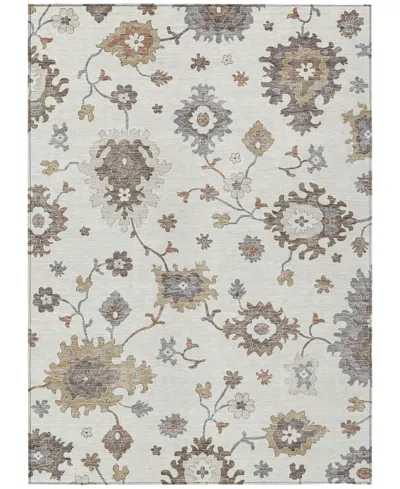 Addison Chantille Machine Washable Acn753 3'x5' Area Rug In Ivory