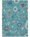Addison Chantille Acn753 5'x7'6" Area Rug In Teal