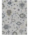 Addison Chantille Acn753 9'x12' Area Rug In Silver