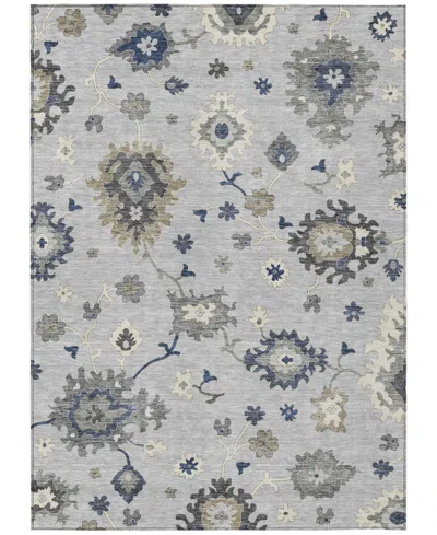 Addison Chantille Acn753 9'x12' Area Rug In Silver