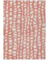 Addison Chantille Acn754 10'x14' Area Rug In Salmon