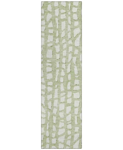 Addison Chantille Acn754 2'3"x7'6" Runner Area Rug In Sage