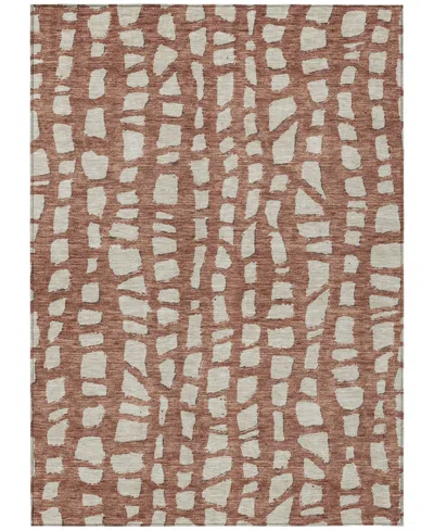 Addison Chantille Acn754 3'x5' Area Rug In Paprika