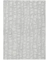 Addison Chantille Acn754 9'x12' Area Rug In Silver