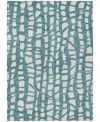Addison Chantille Acn754 9'x12' Area Rug In Teal