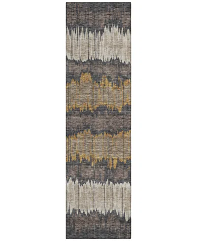 Addison Chantille Acn755 2'3"x7'6" Runner Area Rug In Cocoa