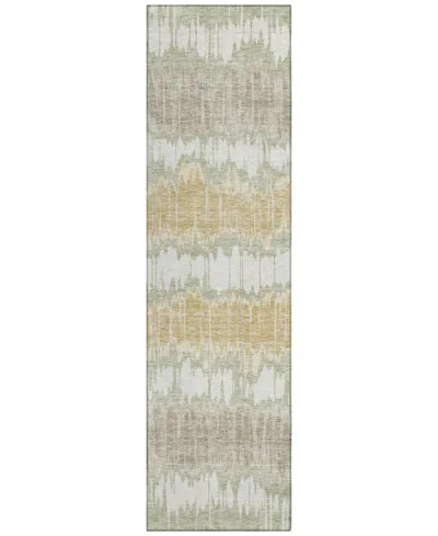 Addison Chantille Acn755 2'3"x7'6" Runner Area Rug In Sage
