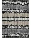 Addison Chantille Machine Washable Acn755 5'x7'6" Area Rug In Black