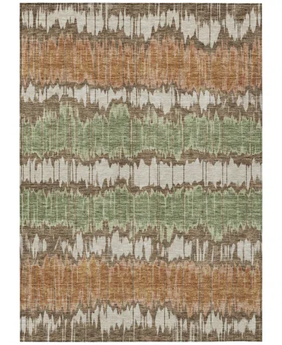 Addison Chantille Acn755 8'x10' Area Rug In Chocolate