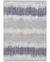 Addison Chantille Machine Washable Acn755 8'x10' Area Rug In Lavender