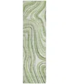 Addison Chantille Acn756 2'3"x7'6" Runner Area Rug In Sage