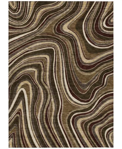 Addison Chantille Acn756 2'6"x3'10" Area Rug In Cocoa