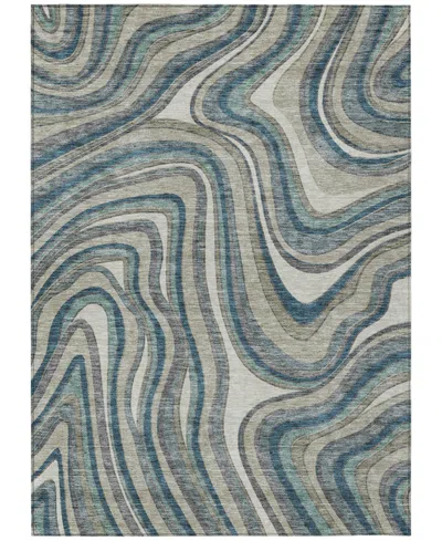 Addison Chantille Acn756 8'x10' Area Rug In Teal