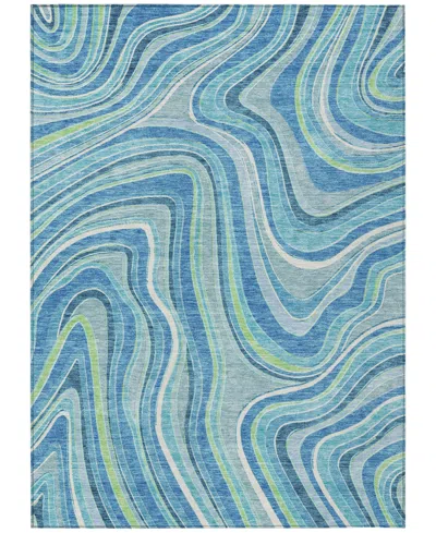 Addison Chantille Acn756 9'x12' Area Rug In Blue