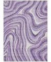 Addison Chantille Acn756 9'x12' Area Rug In Lavender