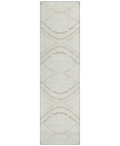 Addison Chantille Acn757 2'3"x7'6" Runner Area Rug In Ivory