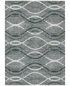 Addison Chantille Machine Washable Acn757 8'x10' Area Rug In Gray