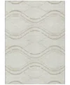 Addison Chantille Machine Washable Acn757 8'x10' Area Rug In Ivory