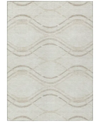 Addison Chantille Machine Washable Acn757 8'x10' Area Rug In Ivory