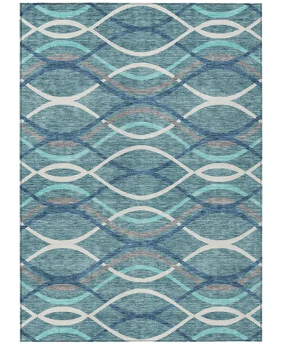Addison Chantille Acn757 9'x12' Area Rug In Teal