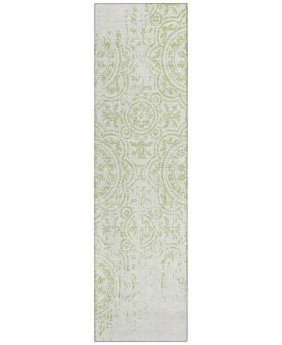 Addison Chantille Acn758 2'3"x7'6" Runner Area Rug In Sage