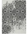 Addison Chantille Machine Washable Acn758 2'6"x3'10" Area Rug In Black