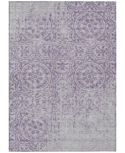 Addison Chantille Acn758 2'6"x3'10" Area Rug In Lavender