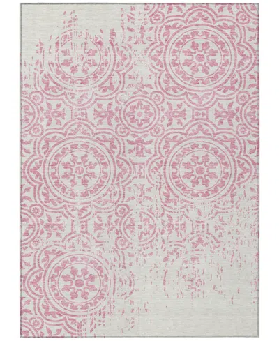 Addison Chantille Acn758 9'x12' Area Rug In Pink