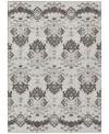 Addison Chantille Acn759 2'6"x3'10" Area Rug In Chocolate