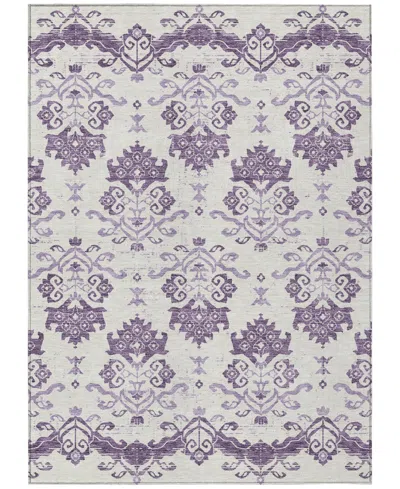 Addison Chantille Acn759 3'x5' Area Rug In Purple