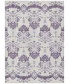 Addison Chantille Acn759 5'x7'6" Area Rug In Purple