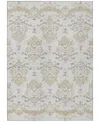 Addison Chantille Machine Washable Acn759 8'x10' Area Rug In Ivory