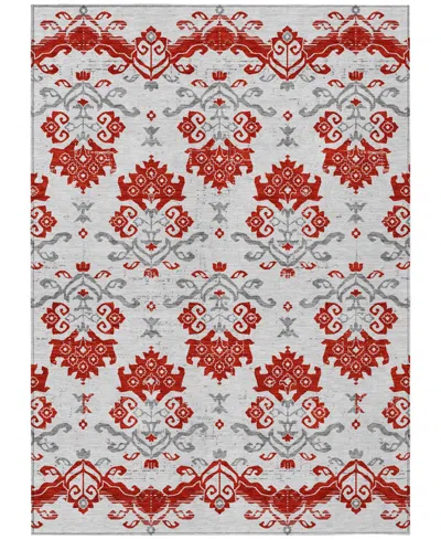Addison Chantille Acn759 2'6"x3'10" Area Rug In Red