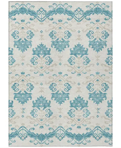 Addison Chantille Acn759 9'x12' Area Rug In Teal
