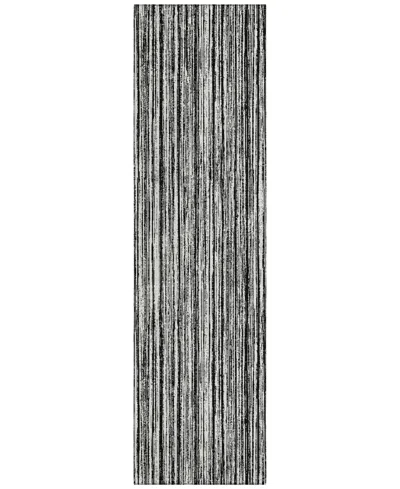 Addison Chantille Acn760 2'3"x7'6" Runner Area Rug In Black