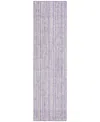 Addison Chantille Acn760 2'3"x7'6" Runner Area Rug In Lavender