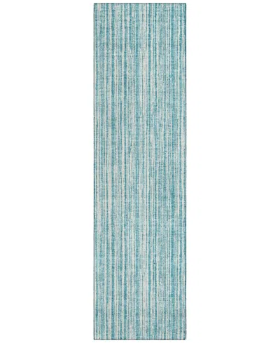 Addison Chantille Acn760 2'3"x7'6" Runner Area Rug In Teal