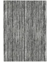 Addison Chantille Machine Washable Acn760 5'x7'6" Area Rug In Black