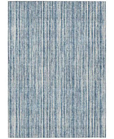 Addison Chantille Machine Washable Acn760 5'x7'6" Area Rug In Blue
