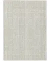 Addison Chantille Machine Washable Acn760 8'x10' Area Rug In Ivory
