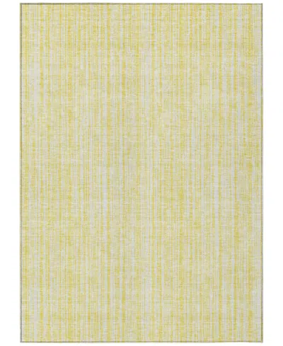 Addison Chantille Acn760 9'x12' Area Rug In Yellow
