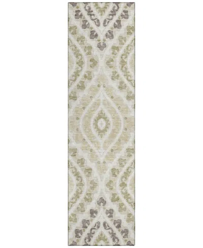 Addison Chantille Acn761 2'3"x7'6" Runner Area Rug In Beige