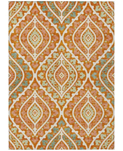 Addison Chantille Acn761 3'x5' Area Rug In Orange